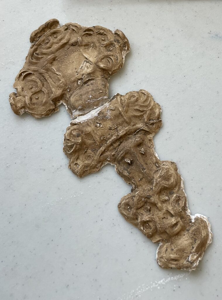 the final plaster model